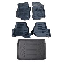 Volkswagen Golf 5-6 3D Paspas+Bagaj Havuzu Seti