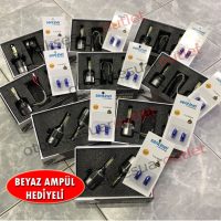 NİKEN H4 LED XENON EVO SERİSİ 4000 Lm BEYAZ ZENON Şimşek Etkili - Görsel 3