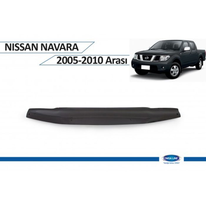 Nissan Navara 2005-2010 Ön Kaput Rüzgarlığı Omsa