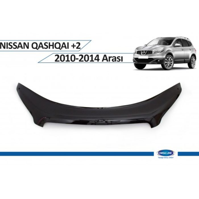 Nissan Qashqai 2010 - 2014 Ön Kaput Rüzgarlığı Omsa