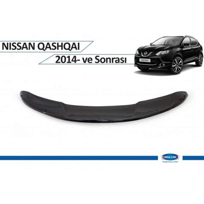 Nissan Qashqai 2014-2016 Kaput Rüzgarlıgı Omsa