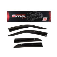 Sunplex Fiat Albea 2002-2014 Mugen Cam Rüzgarlığı 4 lü